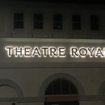 Illuminated signage for Theatre Royal Dumfries