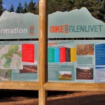 Timber structures with information panels