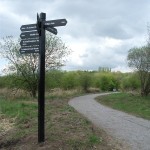 Fingerpost with multiple directional fingers