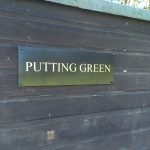 Signage for Silloth Green - Cumbria