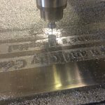 CNC Router - making directional fingers in Aluminium for fingerposts